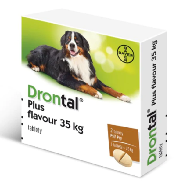 DRONTAL PLUS TABLETAS 35 KG BAYER