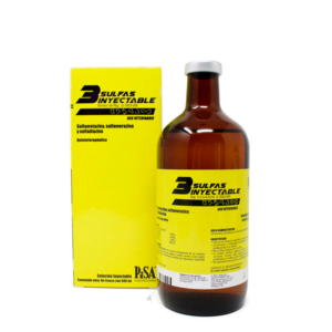 3 SULFAS INYECTABLES 500ML PISA
