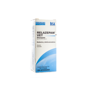 RELAZEPAM VET SOL INYECTABLE 10ML