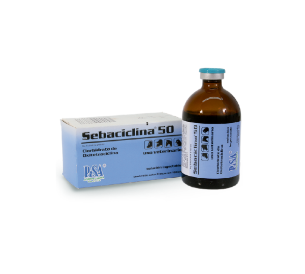 SEBACICLINA-50 INYECTABLE 500ML